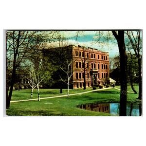 Elmira College Carnegie Hall Postcard 1961 Posted New York Women's College